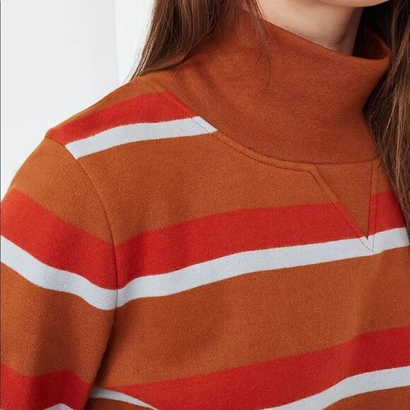 Madewell Striped Turtleneck Sweater - Picture 4 of 10